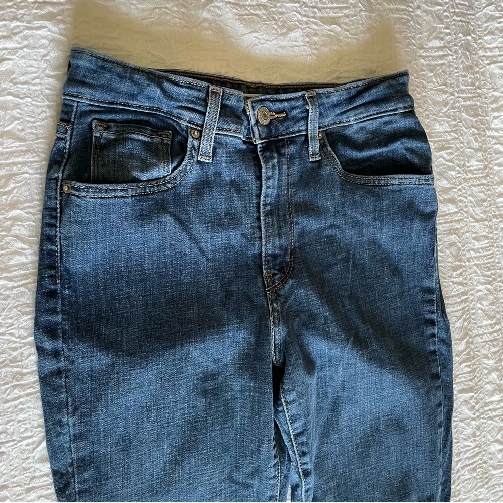 EUC Levi’s 721 hi rise skinny jeans size 28 - Picture 2 of 12